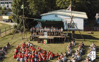 Hoofdleider Pieter Standaert: “Ik kan me geen zomer zonder scoutskamp voorstellen”
